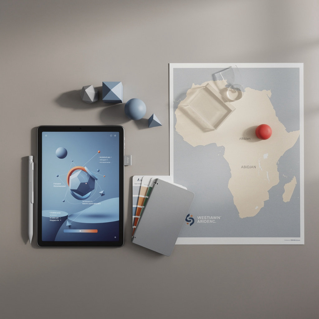 Store 3D visual resources platform - creative innovation and 3D technology for Abidjan